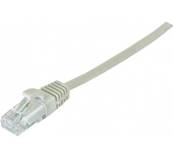 Cordon RJ45 cat.6a u/utp pvc protege languette 15m gris