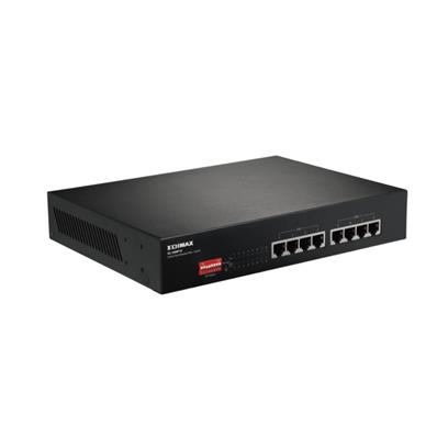 Switch edimax 8 ports fast ethernet / 8 ports poe+ 130w