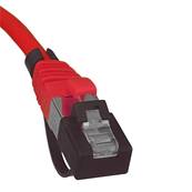 Cordon RJ45 c6a sftp 7.5m lsoh rouge - snagless - protege rj