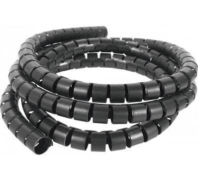Organisateur de câbles diamètre 20mm noir 30m