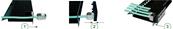 Panneau support 6 modules 1u 19 pouces