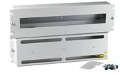Boitier 19 '' avec rail din gris. 3u. 18 modules
