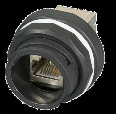 Module ip68 pour embases et adaptateurs keystone