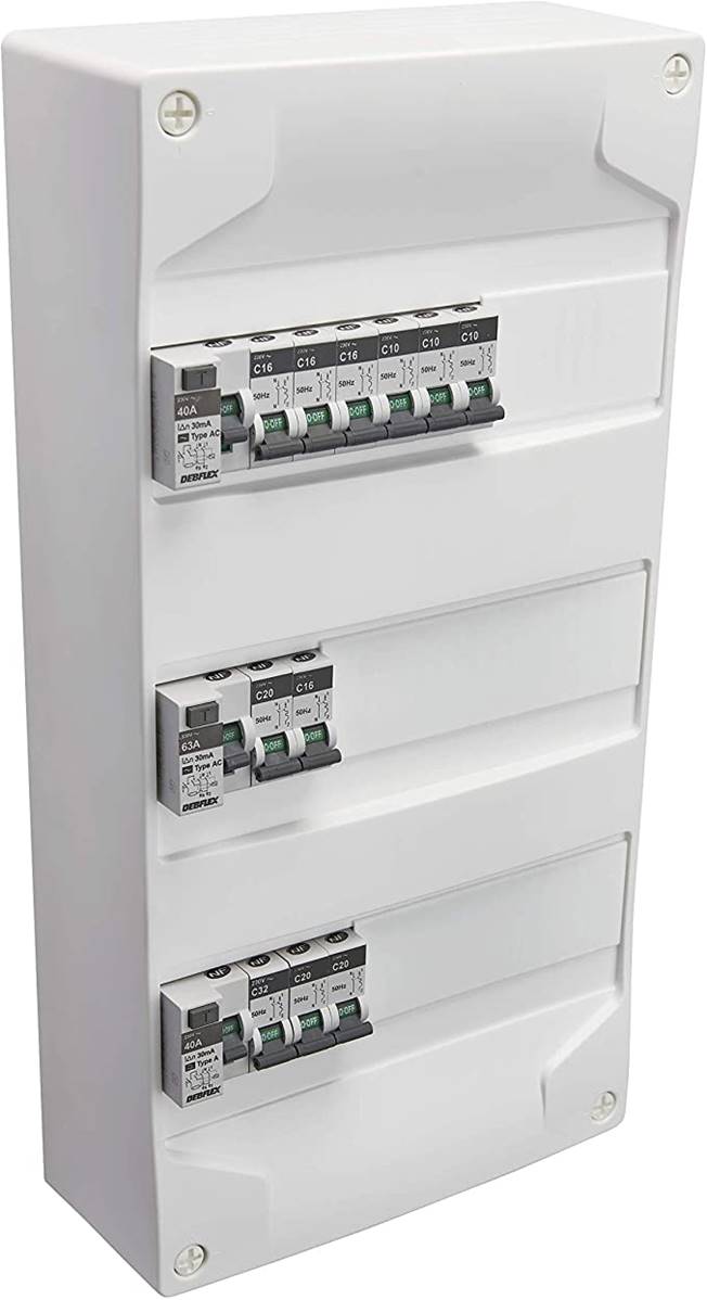 Xeilom - coffret modulaire blanc 3 rangees