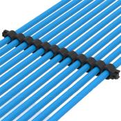 Peigne de gestion câbles – 12 entrées Ø8 mm