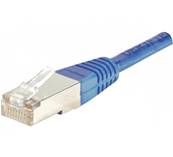 Cordon RJ45 Cat. 6 F/UTP - PVC | Bleu 2m
