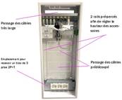 Coffret com. xl 625 avec porte grade 2tv- 8 RJ45