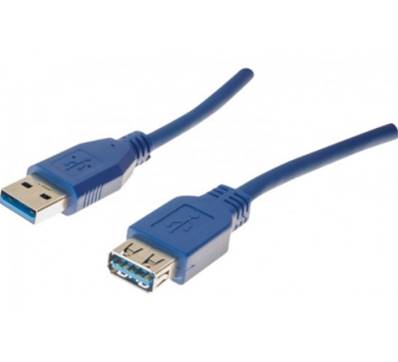 CORDON USB 3.2 A MALE/A FEMELL 3M