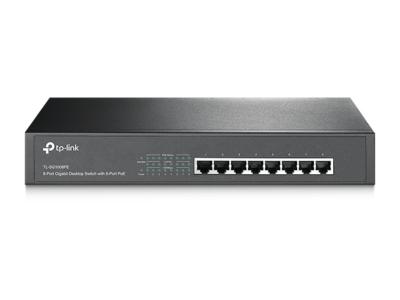 Switch 8 ports RJ45 full poe+ 124w 10/100/1000 tp-link