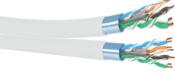 Câble 2x4 paires Cat. 6 f/utp - Dca - LSZH - Gris | Unikkern 500m