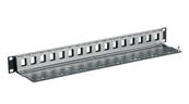 Panneau 19" volition RJ45 nu 24 ports keystone - noir - 3m