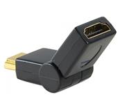 Adaptateur hdmi articulé 1 axe 180° - m/f