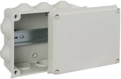 Boite etanche avec rail din 220x170x140.ip55