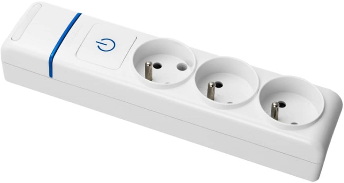 Bloc multiprise avec interrupteur 3 prises 2P+T et 2 prises USB 5V DC -  Cordon