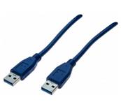 CORDON USB 3.2 A MALE/A MALE 2M