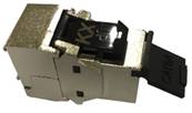 Embase RJ45 cat6a sftp avec volet a accroche keystone