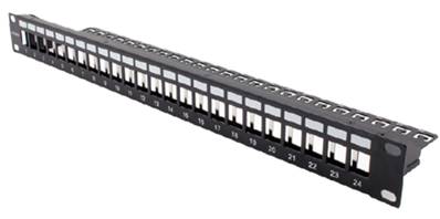 Panneau de brassage 19" 24 ports KX Système Cat. 6A