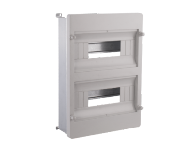 Châssis + face avant + rail DIN pour coffrets MU-304017UV et MU-304017TPUV