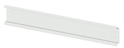 Rail din plastique abs blanc abs 243x7,5