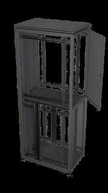 Baie Colocation 19" 42U (2x20U) - 800x800 - Charge 600 kg