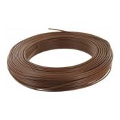 Fil ho7 v-u. 1x 1.5mm2 marron couronne 100m