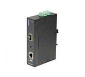 Switch industriel poe+ 802.3at 1 port poe+ - 1 port sfp