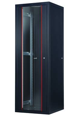 Baie de brassage 26u 600x600 noire-montee-charge 600kg