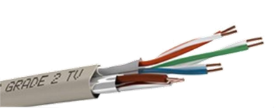 CABLE 1X4P GRADE 2TV-100M FTP -2.2 Ghz- LSOH-CCa