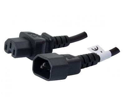 Cordon c14/c15 lg: 1.8m noir