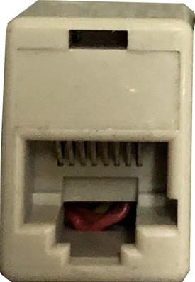 Adaptateur RJ45f/rj12f femelle/ femelle