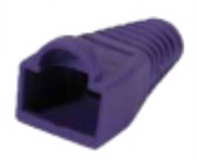 Manchon à bulle pour connecteur RJ45 violet