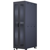 Baie Serveur 42U 600x1000 mm - Noire - Charge 600 kg | Monte