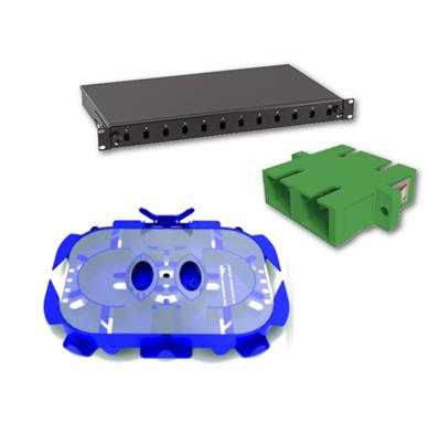 Tiroirs et accessoires pour fibre optique
