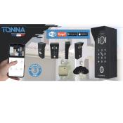 Sonnette vidéo IP WiFi - 1.3 MP - Vision nocturne - Lecteur Mifare