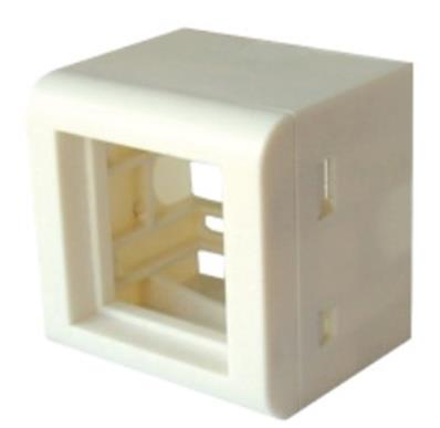 Boitier saillie pour plastron 45x45 profondeur 40mm
