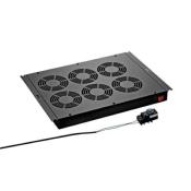 Ventilation baie etanche 6 ventilateurs- noir