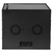 COFFRET MURAL GENERIC NOIR 19" EN KIT PROF. 600MM - 15U
