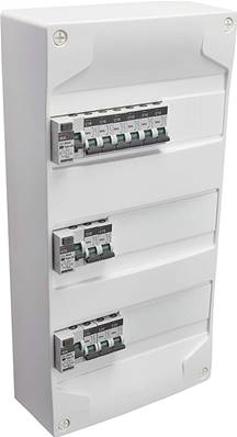 Coffret modulaire blanc 3 rangees