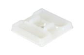 EMBASE ADHÉSIVE POUR SERRES-CÂBLES 6MM - LOT DE 100