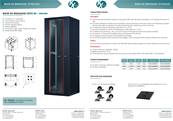 Baie de brassage 26u 600x600 noire-montee-charge 600kg