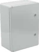 Coffret thermoplastique 400x300x170 mm IP65  Porte pleine, usage industriel