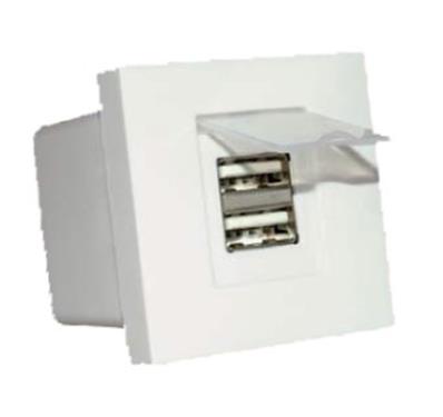 Plastron chargeur double usb