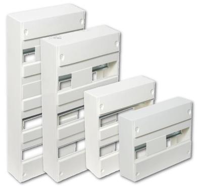 Coffrets logement vides