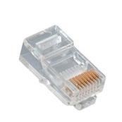 Connecteur plug RJ45 mâle catégorie 5E UTP pour câble souple