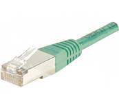 Cordon RJ45 cat.6 - f/utp pvc - 7m - vert