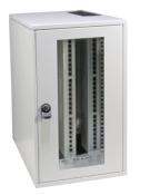 COFFRET VERTICAL- GRIS 19" EP. 322MM - PROF 500MM- 5U