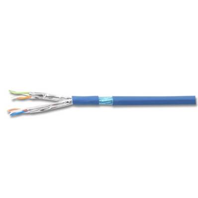 CABLE INSTALLATION C.6A F/FTP 500MHz 4x2xAWG23 - BLEU