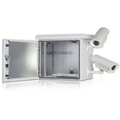 Coffret ip66 / outdoor 9u 450 pour poteau & video surveillan