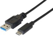 Cordon usb 3.0 - connecteurs a mle / c mle - 1.8m