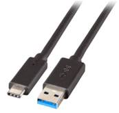 Cordon usb 3.1 hi speed a male / c male 1m